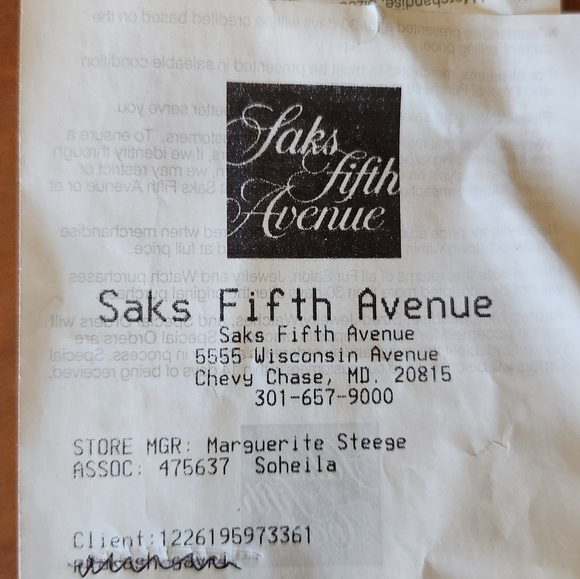 Saks Fifth Avenue Berry Red Knit Hat with Gold Lurex Metallic Thread very Soft - Picture 9 of 13